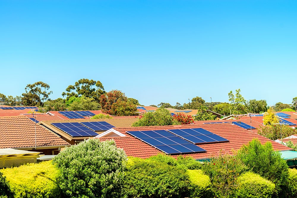 Zonnepanelen op daken Zonnepanelen op daken