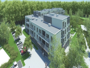Serviceresidentie BoCasa Bovenaanzicht seniorencomplex BoCasa in België