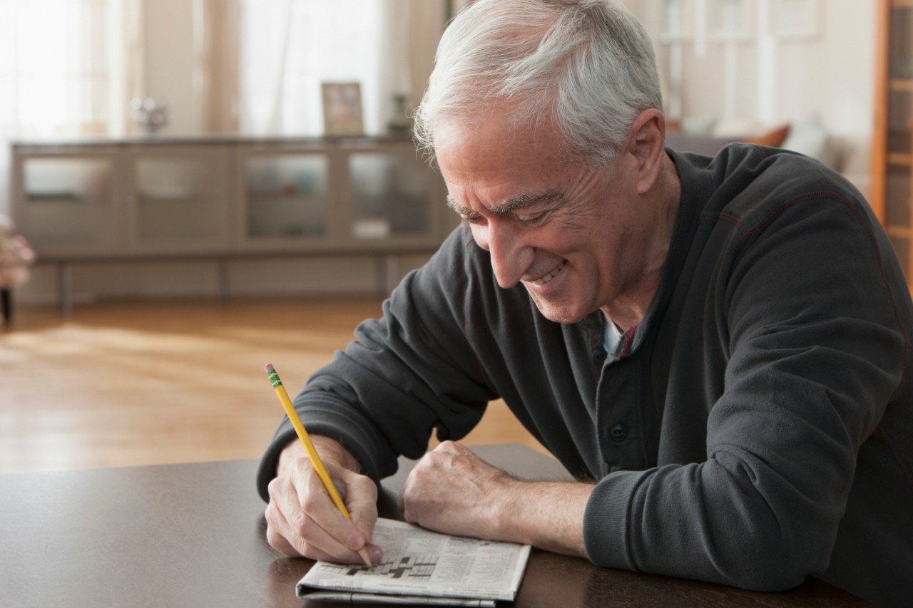 Meneer maakt een woordpuzzel Meneer maakt een woordpuzzel