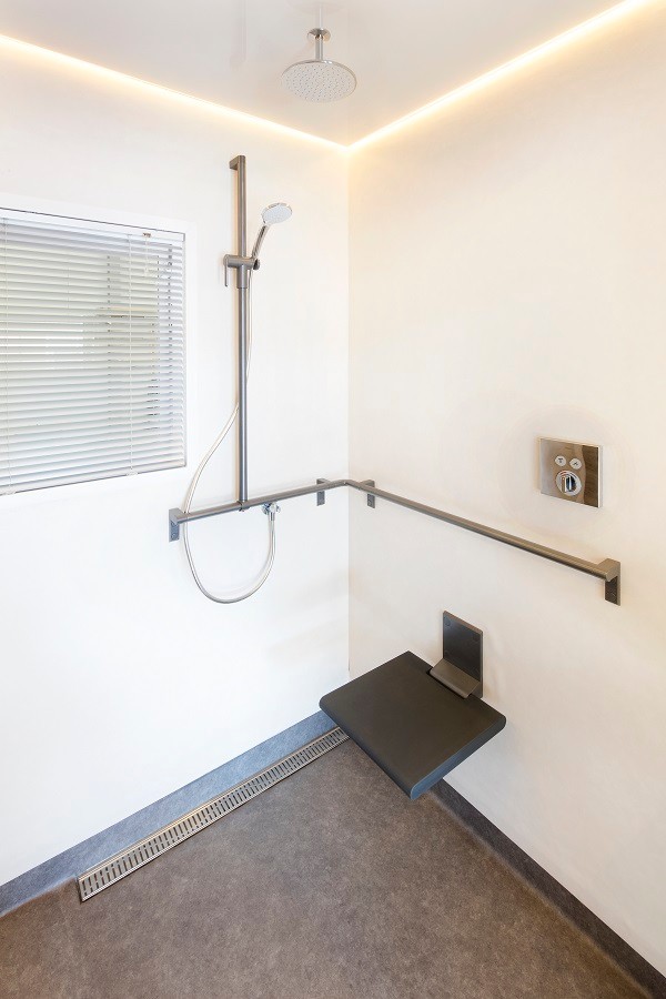 Inloopdouche in Badkamer Sanilot Inloopdouche in Badkamer Sanilot