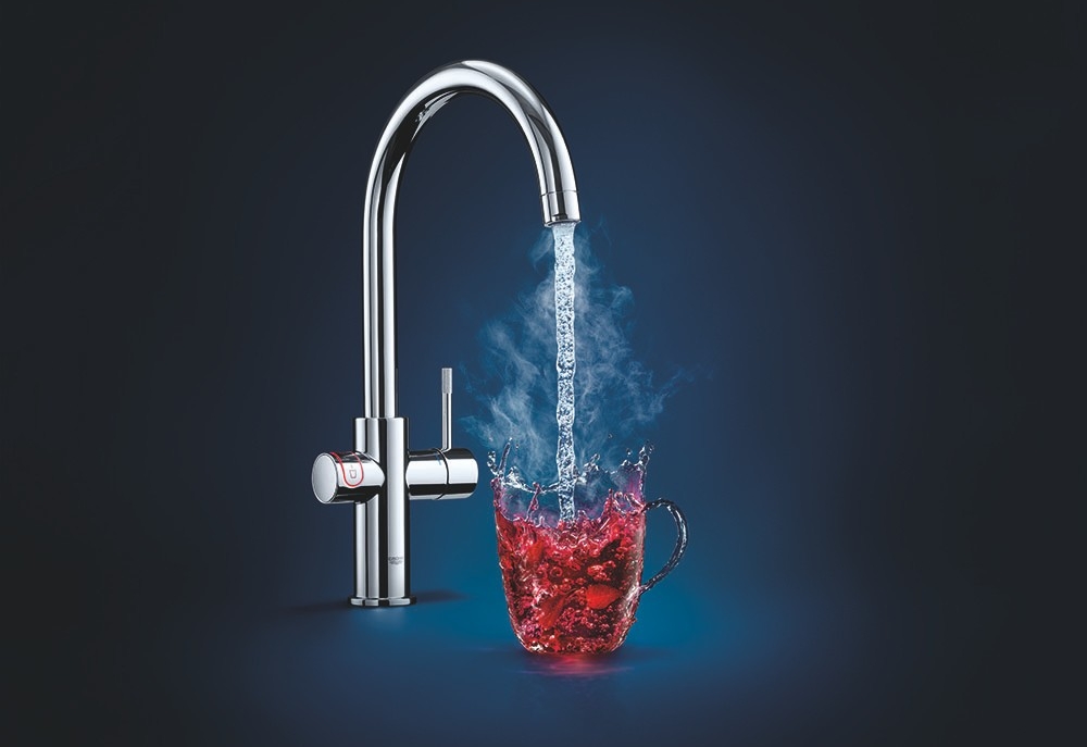 diagonaal Koppeling Staat Direct kokend water met GROHE Red