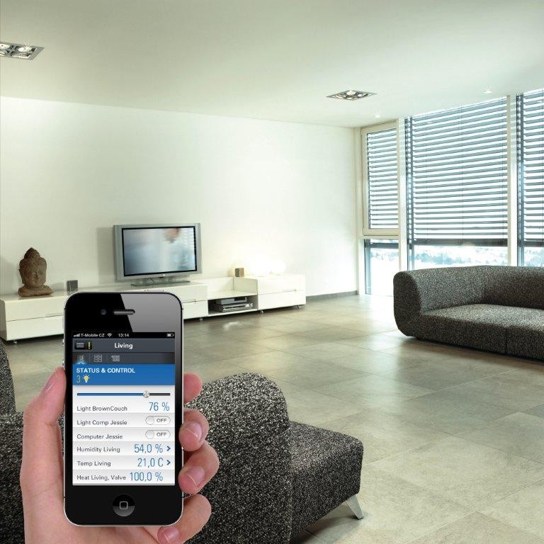 Bedien de verwarming met uw smartphone