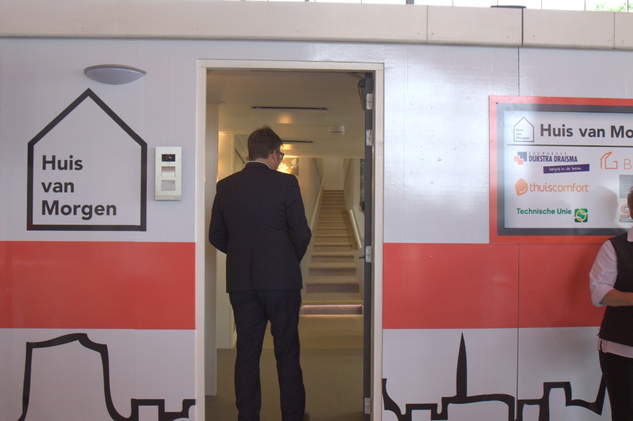 Toegang tot het Huis van Morgen in Groningen Toegang tot het Huis van Morgen in Groningen