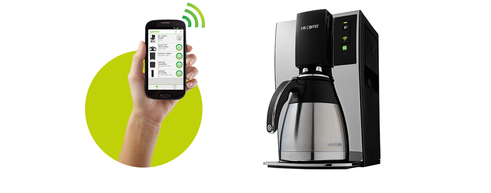 Slimme koffiemachine