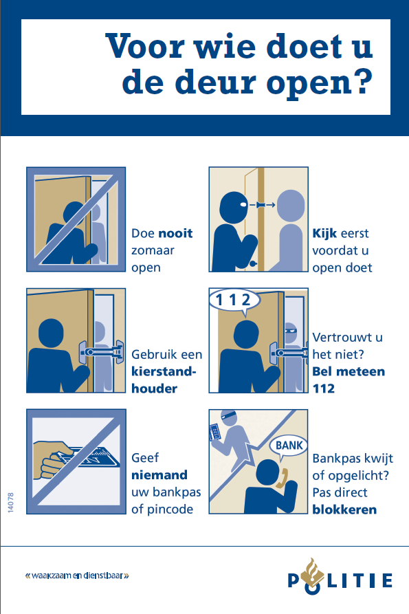 Voor wie doet u de deur niet open Voor wie doet u de deur niet open