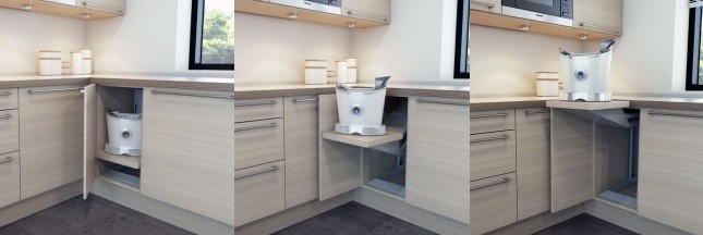 Liftsysteem voor keukenapparatuur Liftsysteem voor keukenapparatuur