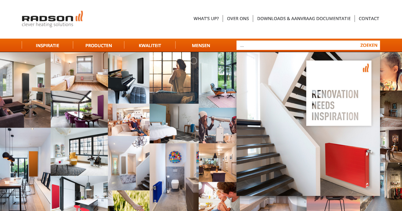 Radson biedt inspiratie voor renovatie met nieuwe website
