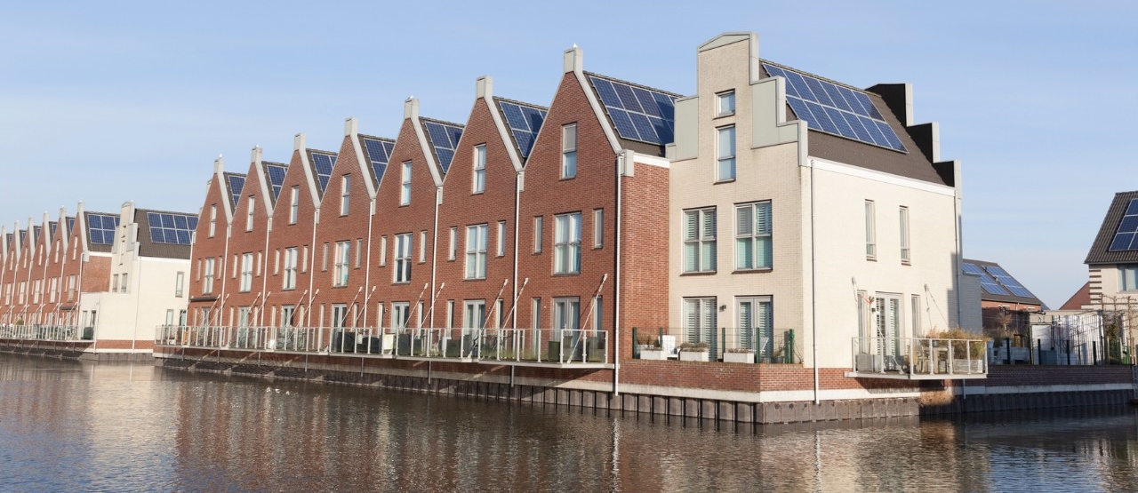 Werk van een solarteur