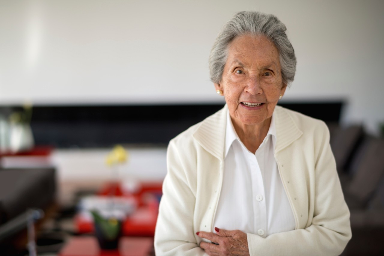 Oudere dame woont langer zelfstandig huis