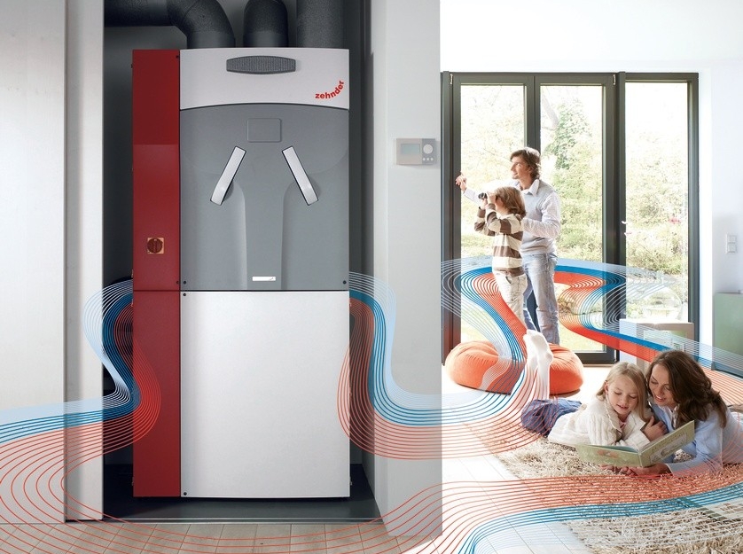 Warmtepomp van Zehnder Warmtepomp van Zehnder