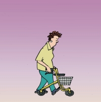 Minder goed ter been? Gebruik dan een hulpmiddel als u loopt. Minder goed ter been? Gebruik dan een hulpmiddel als u loopt.