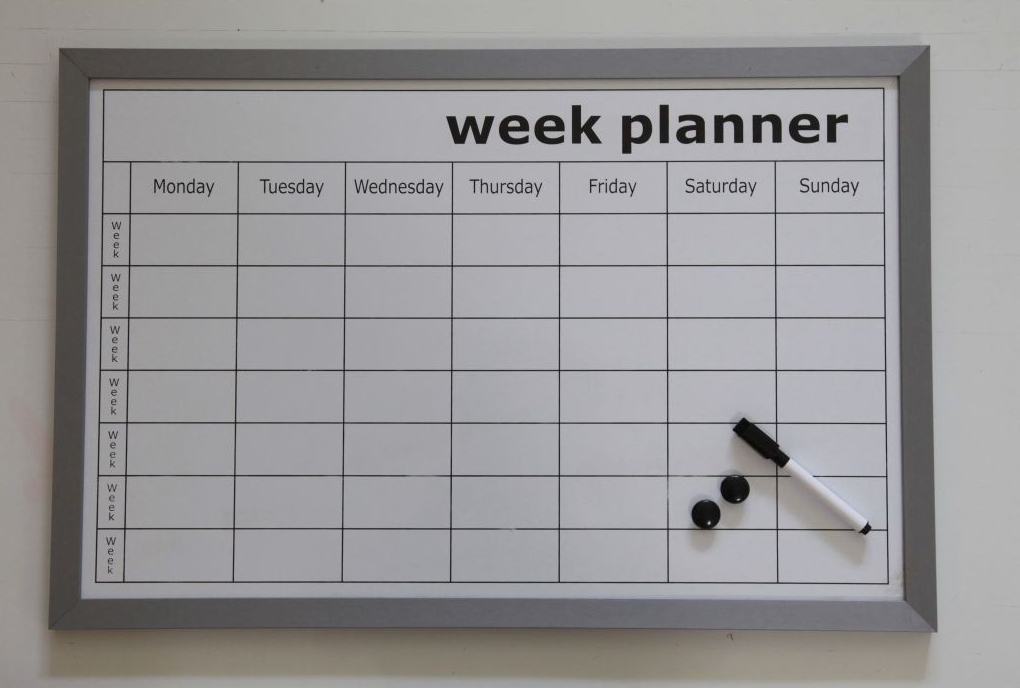 Weekplanner van WoonExpress