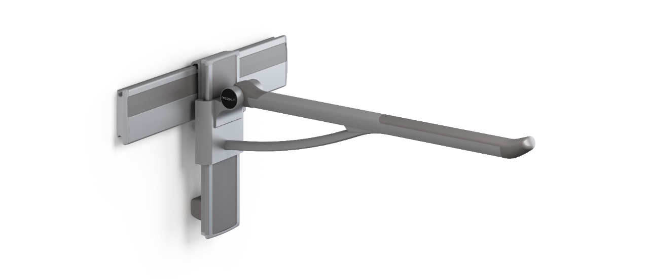 Inklapbare wandsteun van ArjoHuntleigh Inklapbare wandsteun van ArjoHuntleigh