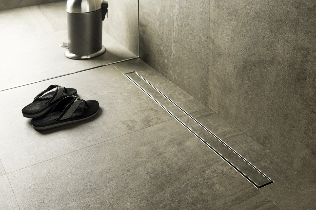 Easy Drain Compact in de badkamer