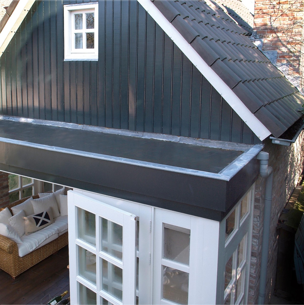 Uitbouw met EPDM-dak Uitbouw met EPDM-dak