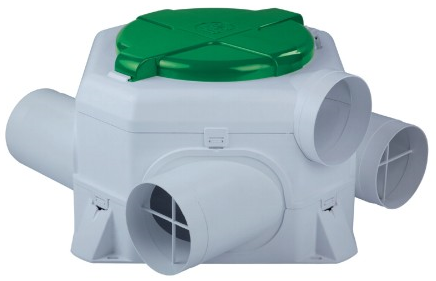 Zuinige mechanische ventilator-box Soler & Palau OZEO-E ECOWATT
