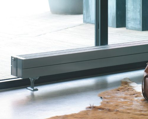 Voorbeeld van een Zehnder convector: Zehnder Stratos