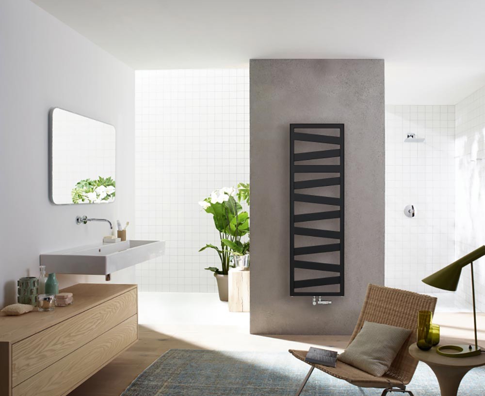 Badkamerradiator Zehnder Ribbon
