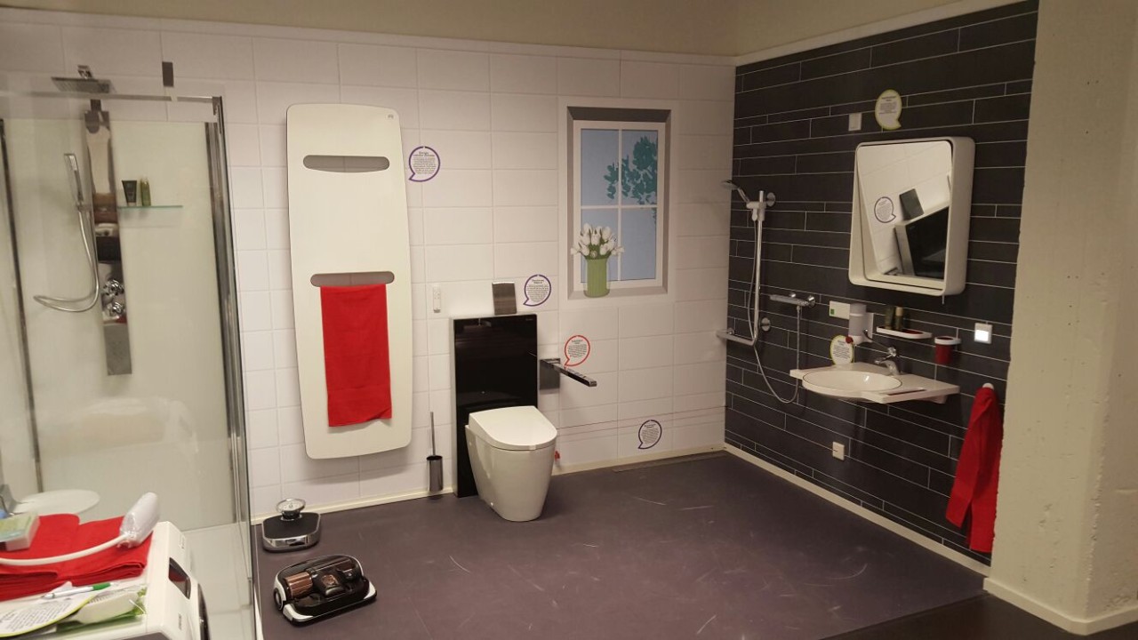 Rolstoelbadkamer