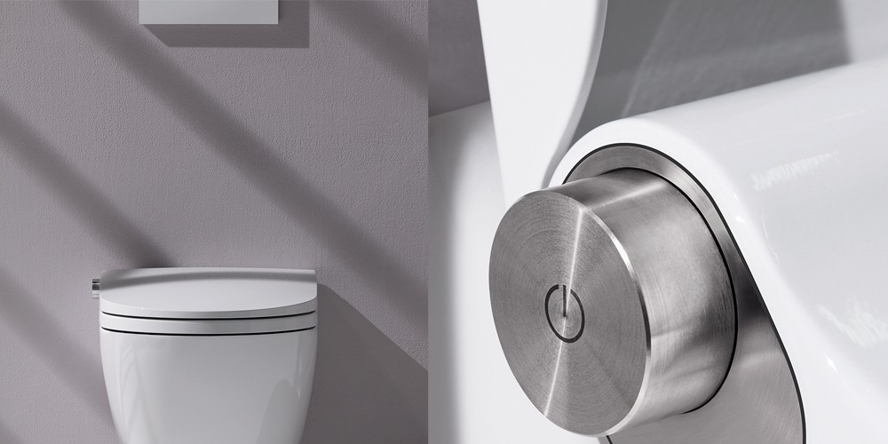 Details van de Laufen RIVA douche-wc Details van de Laufen RIVA douche-wc